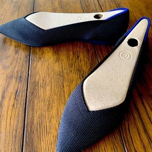 ROTHY’S  The Point.  Black.  Never worn.